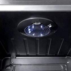 GASTRO-COOL | Bancada refrigerada para bar - 540mm - 130 litros - com 1 porta de vidro - Preto