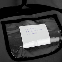 Bolsa para pizza / bolsa térmica - negra