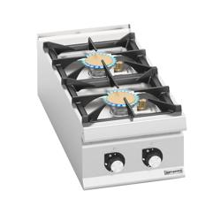 Gas Hob - 20kW - 2 burners - High-Output Model