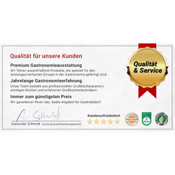 Koelwerkbank Premium PLUS - 1960x600mm - met 1 deur & 4 laden & met achterwand