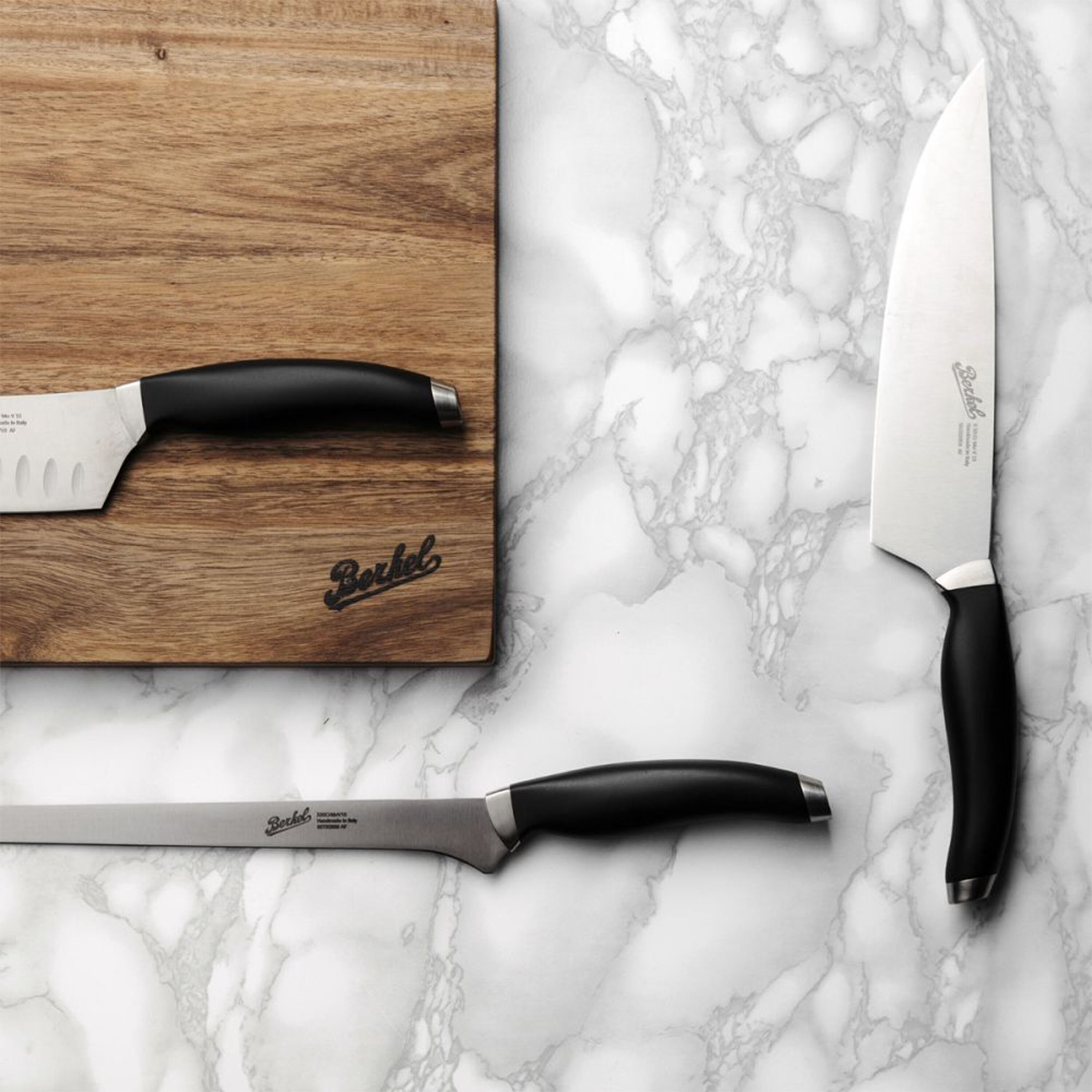BERKEL | TEKNICA - Ensemble de couteaux de chef - 4 pièces