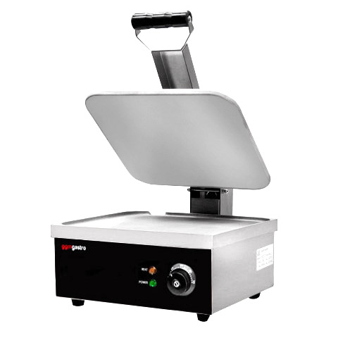 Tost Makinesi I Hamburger Makinesi -2,2 kW - Üst & Alt Pürüzsüz- Izgara yüzeyi: 350x330 mm