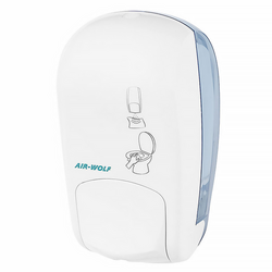 AIR-WOLF | WC brilreiniger met drukknop - 1000ml - ABS kunststof - Wit
