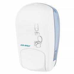 AIR-WOLF | Basma düğmeli klozet temizleyici - 1000ml - ABS plastik - beyaz