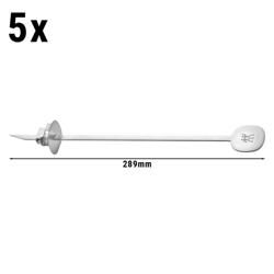 ZWILLING | BBQ+ - Juego de pinchos para barbacoa - aprox. 290mm, 5 pzs.