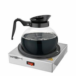 Warmhoudplaat - 60 Watt - voor 1 koffie of theepot Ø 174 mm