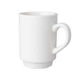 (6 pcs) Budgetline - Tasse à café automatique Mammoet - 190ml - Blanc