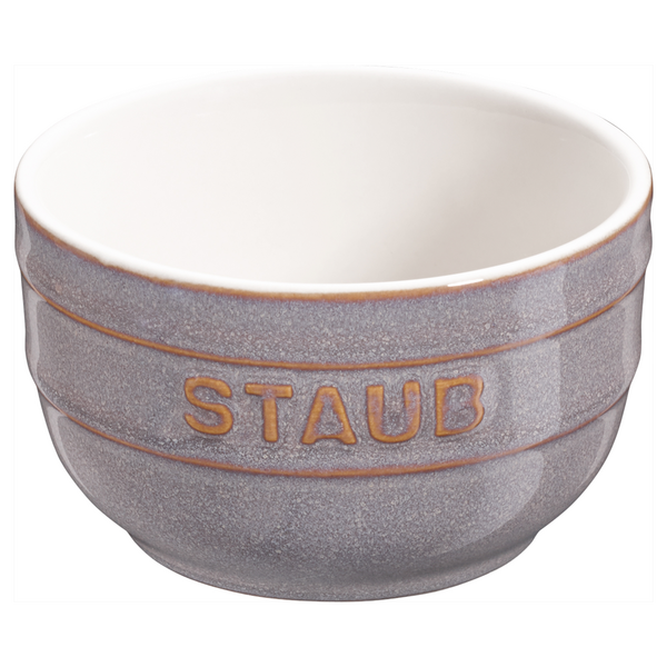 STAUB | CERAMIQUE - Zestaw foremek - 2 sztuki - ceramika - antyczny szary	
