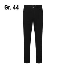 Karlowsky - calça masculina de 5 bolsos - preta - tamanho: 44