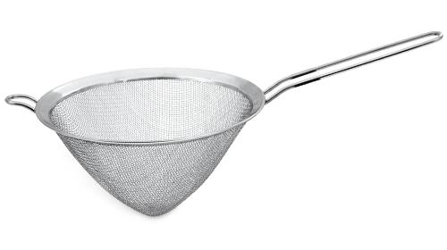 مصفاة شبكية - قطر 20 cm (Ø200mm) - شبكي ناعم - ستانلس ستيل