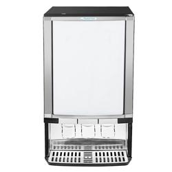 GASTRO-COOL | Ψύκτης χυμών/Διανεμητής ροφημάτων - 480 mm - 65 λίτρα - με 1 γυάλινη πόρτα & φωτιζόμενο κούτελο - μαύρο