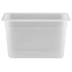 (6 st) CAMBRO | CAMWEAR® - Polypropen GN-behållare 1/3 - mjölkig - djup 200 mm
