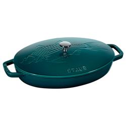 STAUB | SPECIALITIES - Pirofila con coperchio - ovale - 330mm - Ghisa - La-Mer