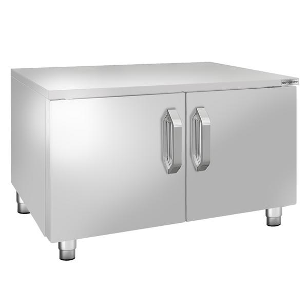 Stainless steel base unit - 800mm - 2 doors