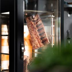 Armoire de maturation de viande Dry Aging - 1000 x 690 mm - avec 2 portes en verre