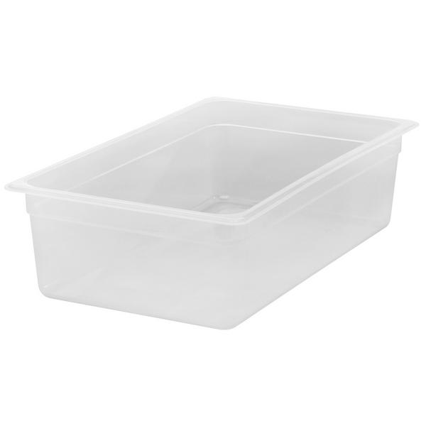(6 pièces) CAMBRO | Bac GN 1/1 en polypropylène – translucide – Hauteur : 150 mm
