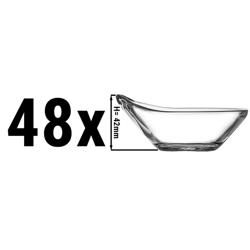 (48 adet) Tatlı / Salata Kasesi | GASTROBOUTIQUE - Cam - 84ml - Derinlik:42mm