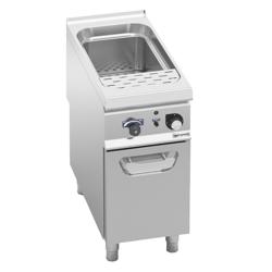 Elektrický vařič těstovin - 40 litrů - 10 kW - s vodovodním kohoutkem - s výpustným ventilem - AISI 316 vana