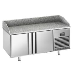 Table réfrigérée à pizza Premium PLUS - 1783 x 800 mm - avec 2 portes