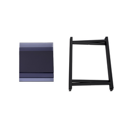 Bijzettafel-/ koffietafel - inklapbaar - 50 x 70 cm