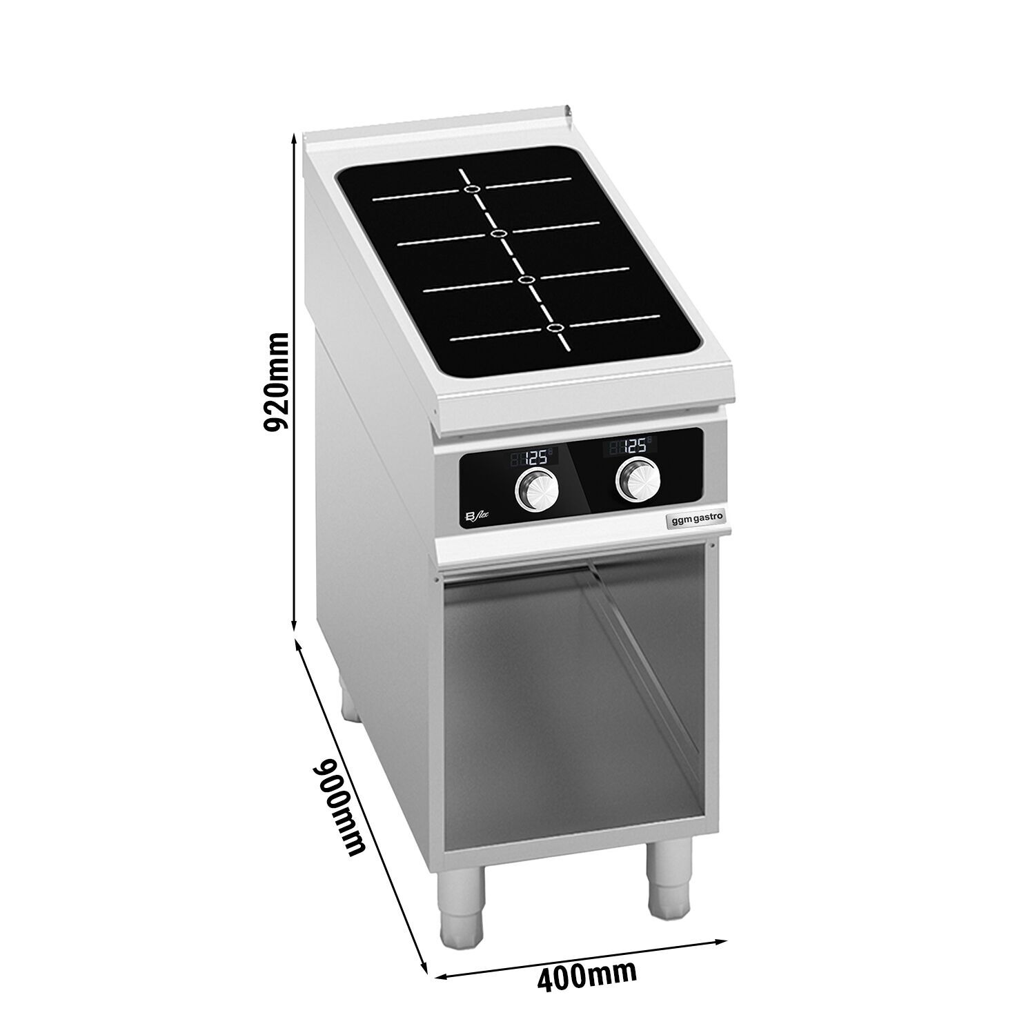 Fourneau à induction - 14kW - Bflex Digital
