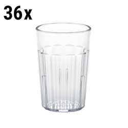 (36 stuks) CAMBRO | NEWPORT - Drinkbeker - 228 ml - BPA-vrij - Transparant