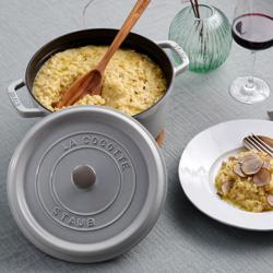 STAUB | LA COCOTTE - Kookpot - Ø 200mm - Gietijzer - Witte truffel