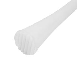 Cocktailstamper - kunststof (PP) - Lengte: 216mm - Wit
