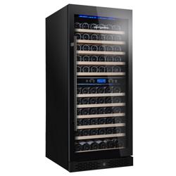 Wijnklimaatkast - 2 zones - 350 liter - 116 flessen (0,75l)