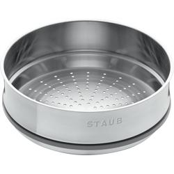 STAUB | Stoominzet - Ø 240mm - RVS - Zilver