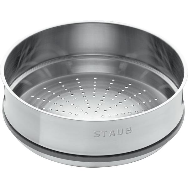 STAUB | Umetak za kuhanje na pari - Ø 240 mm - Plemeniti čelik - Srebrna boja 
