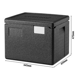 CAMBRO | CAM GOBOX® - Kutija za pizzu (unos sa gornje strane) - Za 8 pizza - Crna boja 