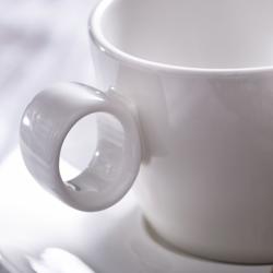 	(12 bucăți) LUX - Ceașcă de cafea Maastricht - 190 ml - Culoare fildeș