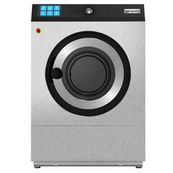 Industriële wasmachine - 14kg - 900 toeren - Touchscreen-bediening - 400V - Supercentrifuge - RVS kuip/trommel