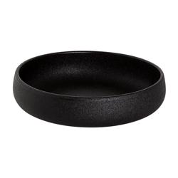 (12 pcs) Coupe UNIVERSE - Maastricht - Ø 155mm - Porcelaine - Noir