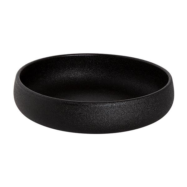 (6 pcs) Dessert Bowl - Universe - Porcelain - round - Ø 155mm - Black