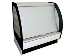 Ψυγείο Self Service συντήρησης - 125,0 εκ - 365 l - με 3 ράφια - πίσω συρόμενες πόρτες - με κουρτίνα νυκτός