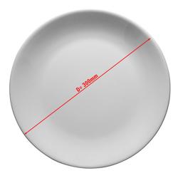 (12 piezas) ENTity - plato plano - plato pizza - Ø 30 cm