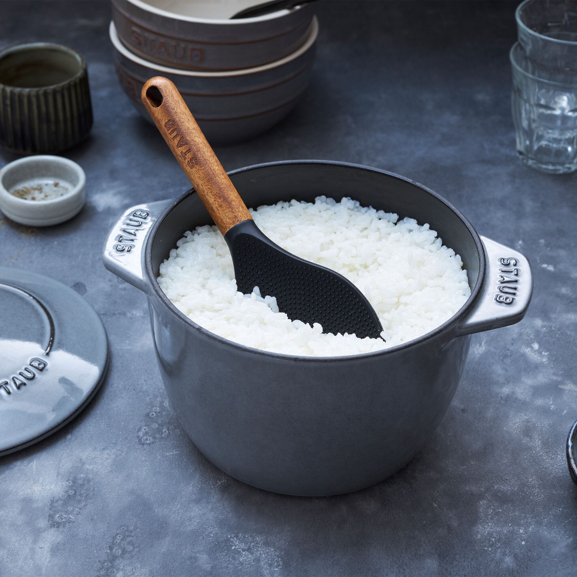 STAUB - Cuillère à riz - 220 mm - Silicone