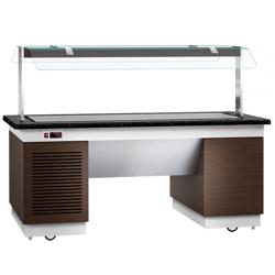 Kylplatta - 2,0 x 1,0 m - av rostfritt stål