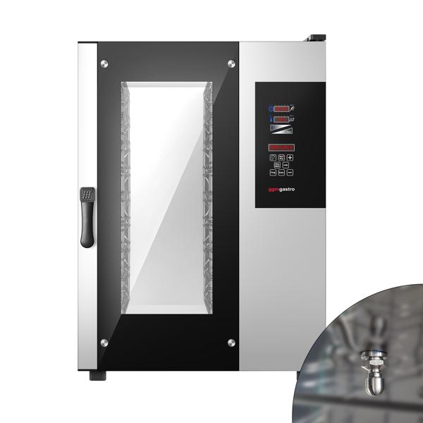 Four combiné vapeur – Digital – 10x GN 1/1 – avec système de lavage inclus