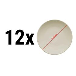 (12 Stück) TEOS - Teller - flach - Ø 210mm - Creme