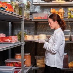 CAMBRO | Camshelving® - Basics Plus Aanbouwrek - 870mm - met gegroefde legplanken