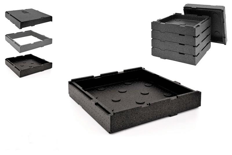 Base - Sistema de Pizza Single - 410x410x85mm