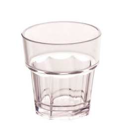 Polycarbonaat glas - 200 ml - set van 50