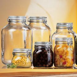 (6 pcs) Bormioli Rocco | Clip Top Preserve Jar - DUBLIN - 5L - with Clip Top Lid