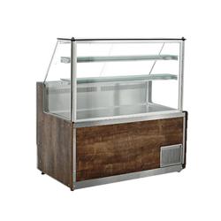 Banco gastronomia professionale Service Line - 1000x880mm - Ventilata - 1100 L - Colore Marrone - piano di lavoro in granito