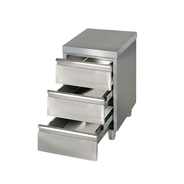Armario de cajones PREMIUM - 0,5 m - con 3 cajones