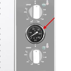 Termómetro analógico - para hornos de pizza modelos POE - 500°C