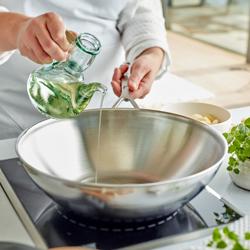 DEMEYERE | INDUSTRY 5 - Wok düz tabanlı - Ø 300mm - paslanmaz çelik